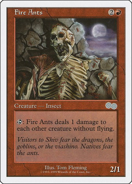 Fire Ants - Battle Royale Box Set Magic: The Gathering trading card