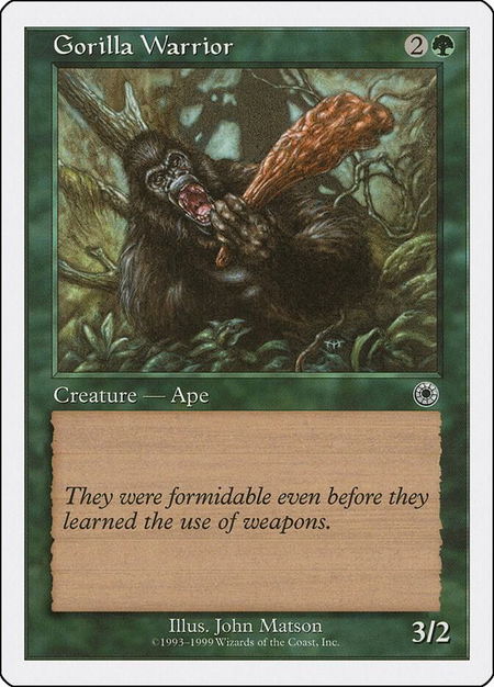 Gorilla Warrior - Battle Royale Box Set Magic: The Gathering trading card