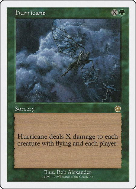 Hurricane - Battle Royale Box Set Magic: The Gathering trading card