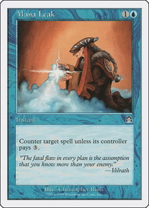 Mana Leak - Battle Royale Box Set (BRB) #null - Common Magic: The Gathering Trading Card