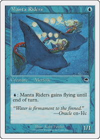 Manta Riders - Battle Royale Box Set (BRB) #43 - Common Magic: The Gathering Trading Card