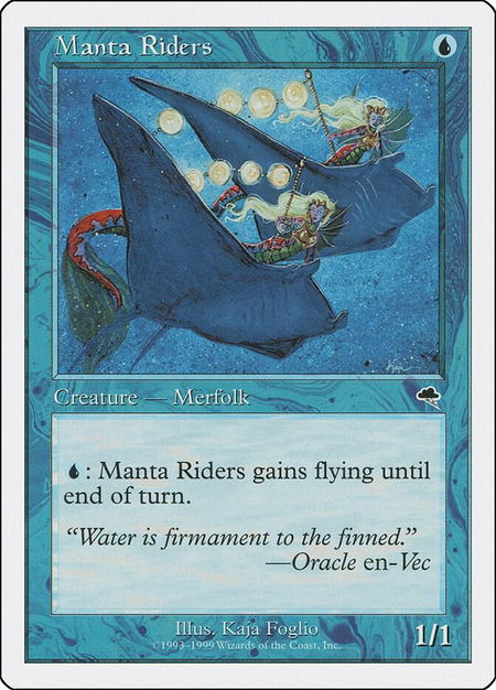 Manta Riders - Battle Royale Box Set Magic: The Gathering trading card