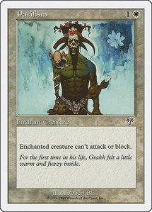 Pacifism - Battle Royale Box Set (BRB) #null - Common Magic: The Gathering Trading Card