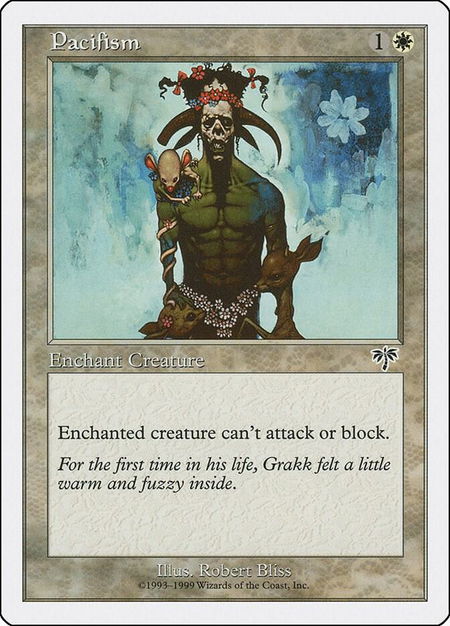 Pacifism - Battle Royale Box Set Magic: The Gathering trading card