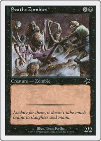 Scathe Zombies - Starter 1999 (S99) #87 - Common Magic: The Gathering Trading Card