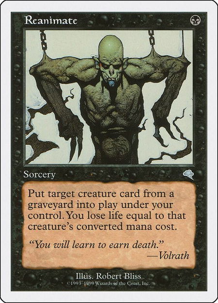 Reanimate - Battle Royale Box Set Magic: The Gathering trading card