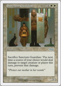 Sanctum Guardian - Battle Royale Box Set (BRB) #null - Uncommon Magic: The Gathering Trading Card