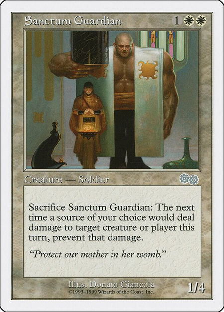 Sanctum Guardian - Battle Royale Box Set Magic: The Gathering trading card