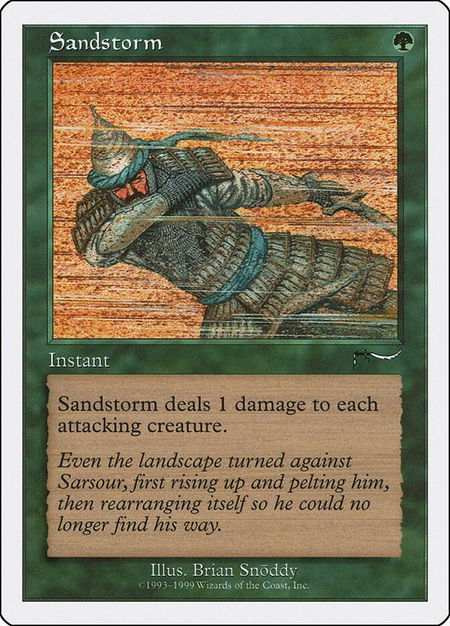 Sandstorm - Battle Royale Box Set Magic: The Gathering trading card