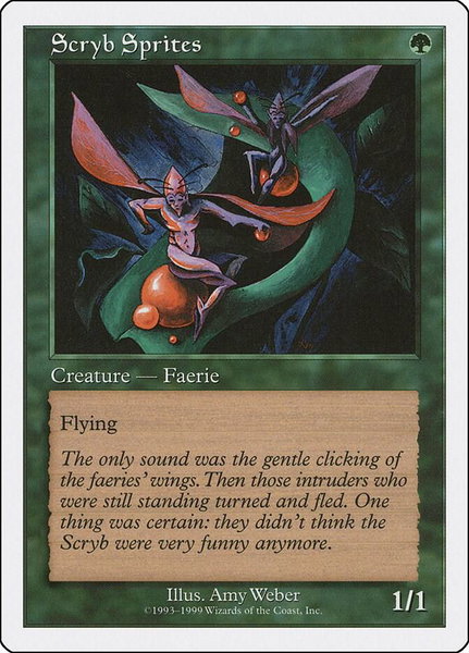 Scryb Sprites - Battle Royale Box Set Magic: The Gathering trading card