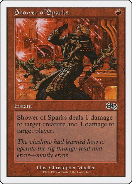 Shower of Sparks - Battle Royale Box Set Magic: The Gathering trading card