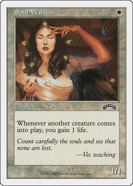 Soul Warden - Battle Royale Box Set Magic: The Gathering trading card