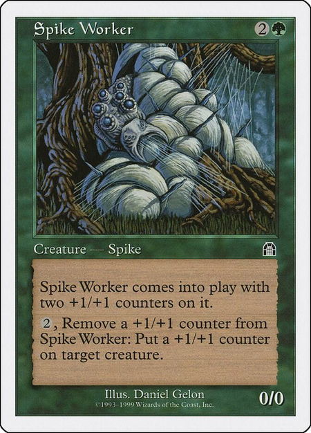 Spike Worker - Battle Royale Box Set Magic: The Gathering trading card