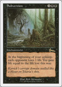 Subversion - Battle Royale Box Set (BRB) #82 - Rare Magic: The Gathering Trading Card