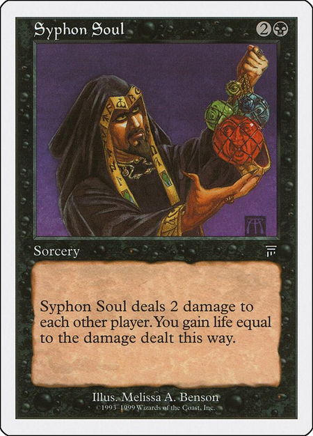 Syphon Soul - Battle Royale Box Set Magic: The Gathering trading card