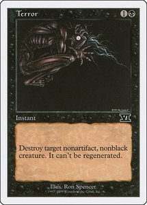 Terror - Battle Royale Box Set (BRB) #null - Common Magic: The Gathering Trading Card