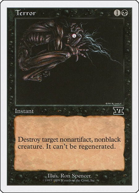 Terror - Battle Royale Box Set Magic: The Gathering trading card