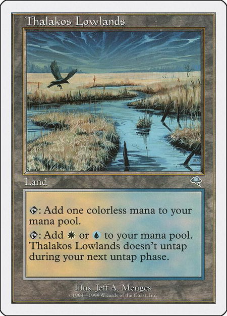 Thalakos Lowlands - Battle Royale Box Set Magic: The Gathering trading card