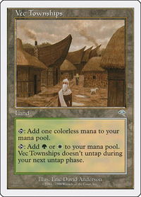 Vec Townships - Battle Royale Box Set (BRB) #93 - Uncommon Magic: The Gathering Trading Card