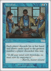Windfall - Battle Royale Box Set (BRB) #null - Uncommon Magic: The Gathering Trading Card