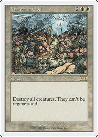 Wrath of God - Battle Royale Box Set (BRB) #100 - Rare Magic: The Gathering Trading Card