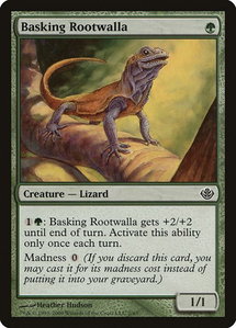 Basking Rootwalla - Duel Decks: Garruk vs. Liliana (DDD) #2 - Common Magic: The Gathering Trading Card