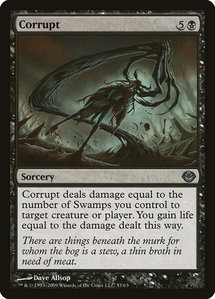 Corrupt - Duel Decks: Garruk vs. Liliana (DDD) #57 - Uncommon Magic: The Gathering Trading Card