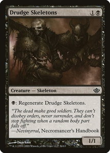 Drudge Skeletons - Duel Decks: Garruk vs. Liliana (DDD) #36 - Common Magic: The Gathering Trading Card