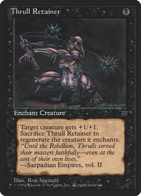Thrull Retainer - Fallen Empires (FEM) #45 - Uncommon Magic: The Gathering Trading Card