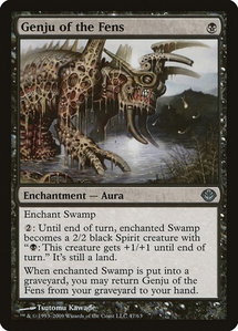 Genju of the Fens - Duel Decks: Garruk vs. Liliana (DDD) #47 - Uncommon Magic: The Gathering Trading Card