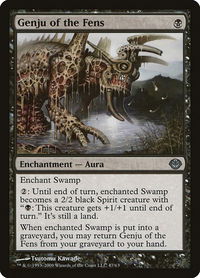 Genju of the Fens - Duel Decks: Garruk vs. Liliana (DDD) #47 - Uncommon Magic: The Gathering Trading Card