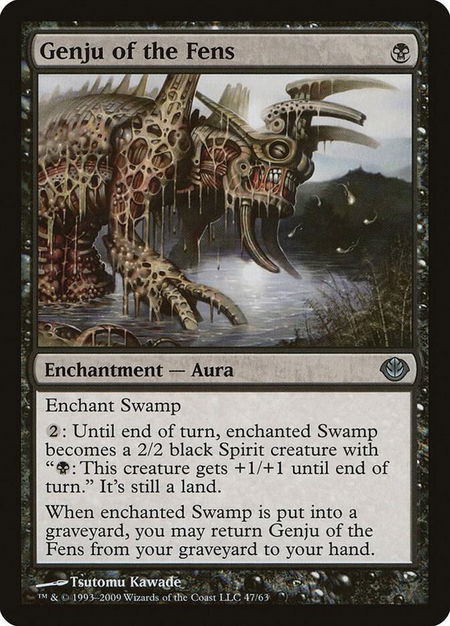 Genju of the Fens - Duel Decks: Garruk vs. Liliana Magic: The Gathering trading card