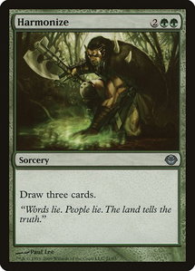 Harmonize - Duel Decks: Garruk vs. Liliana (DDD) #21 - Uncommon Magic: The Gathering Trading Card
