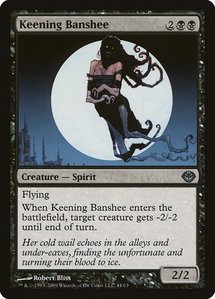Keening Banshee - Duel Decks: Garruk vs. Liliana (DDD) #44 - Uncommon Magic: The Gathering Trading Card