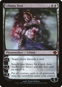 Liliana Vess - Duel Decks: Garruk vs. Liliana (DDD) #32 - Mythic Rare Magic: The Gathering Trading Card