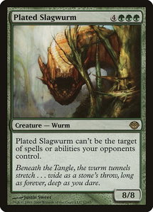Plated Slagwurm - Duel Decks: Garruk vs. Liliana (DDD) #12 - Rare Magic: The Gathering Trading Card