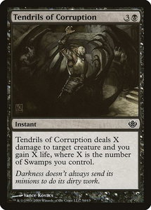 Tendrils of Corruption - Duel Decks: Garruk vs. Liliana (DDD) #54 - Common Magic: The Gathering Trading Card