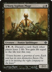 Urborg Syphon-Mage - Duel Decks: Garruk vs. Liliana (DDD) #40 - Common Magic: The Gathering Trading Card