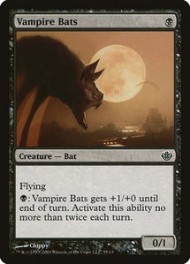Vampire Bats - Duel Decks: Garruk vs. Liliana (DDD) #35 - Common Magic: The Gathering Trading Card