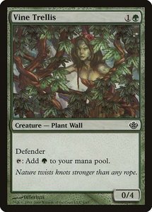 Vine Trellis - Duel Decks: Garruk vs. Liliana (DDD) #4 - Common Magic: The Gathering Trading Card