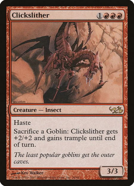 Clickslither - Duel Decks: Elves vs. Goblins Magic: The Gathering trading card