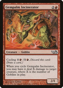 Gempalm Incinerator - Duel Decks: Elves vs. Goblins (EVG) #37 - Uncommon Magic: The Gathering Trading Card
