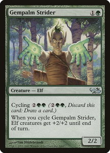 Gempalm Strider - Duel Decks: Elves vs. Goblins (EVG) #6 - Uncommon Magic: The Gathering Trading Card