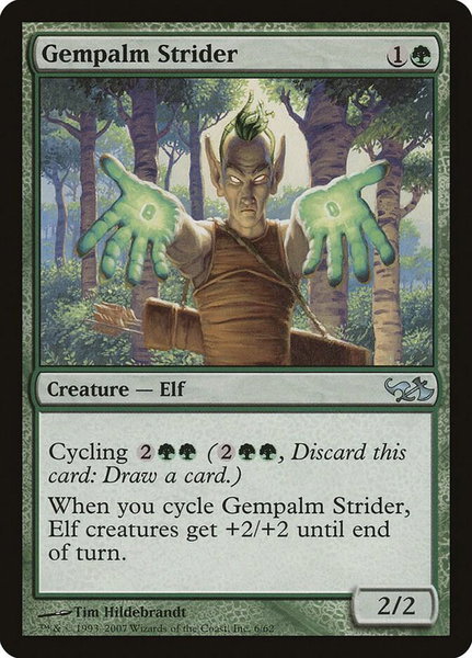 Gempalm Strider - Duel Decks: Elves vs. Goblins Magic: The Gathering trading card