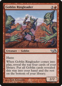 Goblin Ringleader - Duel Decks: Elves vs. Goblins (EVG) #40 - Uncommon Magic: The Gathering Trading Card