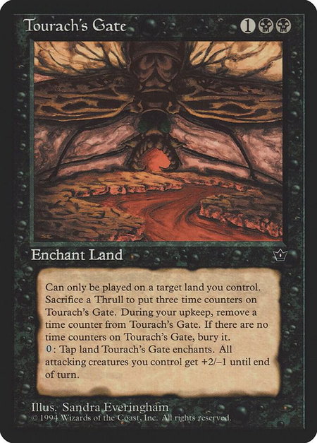 Tourach's Gate - Fallen Empires Magic: The Gathering trading card