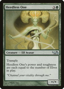 Heedless One - Duel Decks: Elves vs. Goblins (EVG) #7 - Uncommon Magic: The Gathering Trading Card