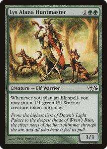 Lys Alana Huntmaster - Duel Decks: Elves vs. Goblins (EVG) #10 - Common Magic: The Gathering Trading Card
