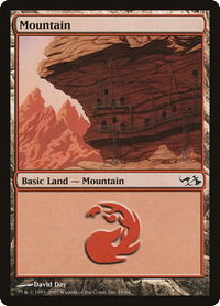 Mountain (59) - Duel Decks: Elves vs. Goblins (EVG) #59 - Land Magic: The Gathering Trading Card