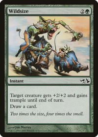 Wildsize - Duel Decks: Elves vs. Goblins (EVG) #23 - Common Magic: The Gathering Trading Card